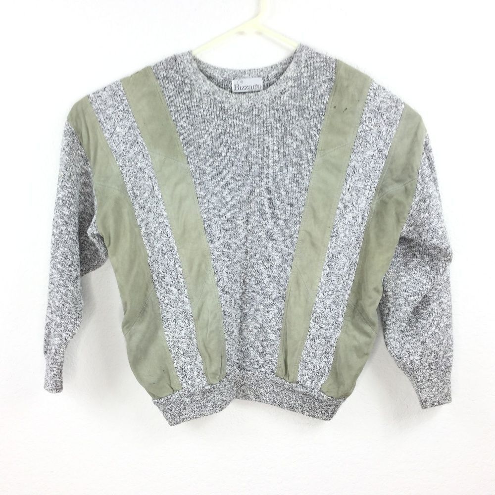 Vinatage Bizzarro Sweater‎ Black/White Men Large